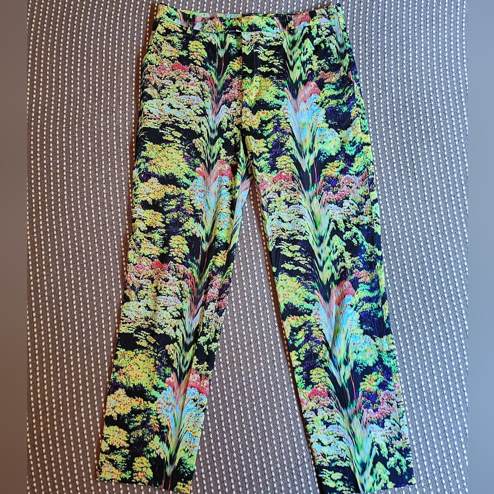 Kenzo floral drip pants